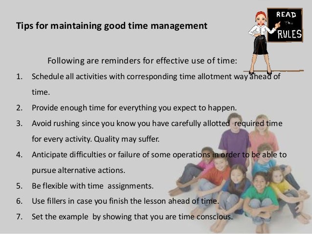 How to improve time management skills as a teacher